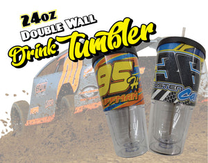 TUM02- 24oz Acrylic Drink Tumbler