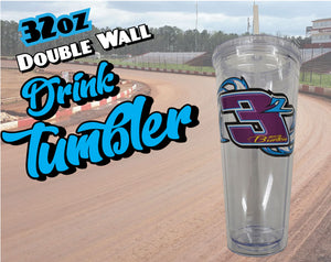 TUM03- 32oz Acrylic Drink Tumbler