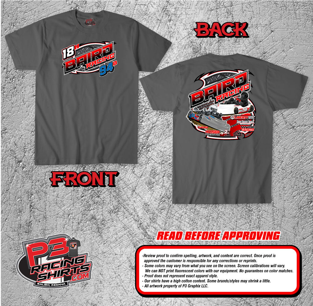 DRV - Baird Racing  - Race Team Shirt 2023