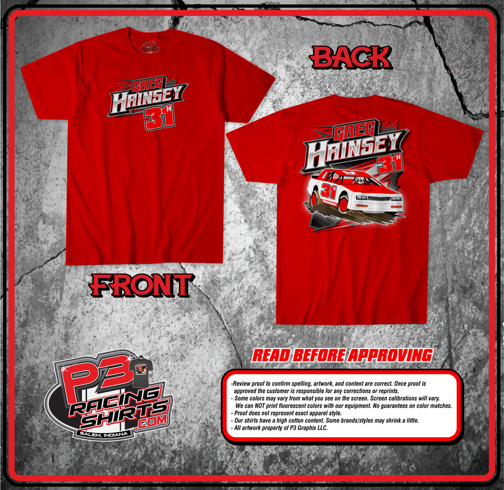 DRV -Grey Hainsey - Race Shirt 2025